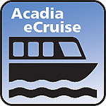 Acadia eCruise logo with boat