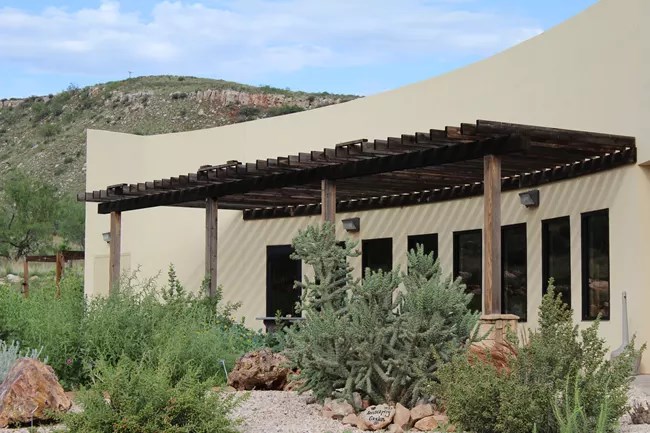 Visitor Center Xeriscaping