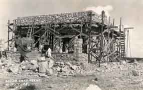 Construction of Devils Lake conversion station.