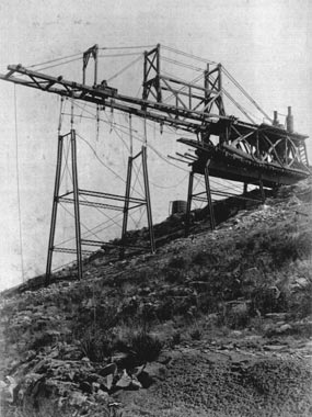 Construction of the Pecos Viaduct Construction of the Pecos Viaduct