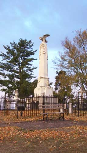 Johnson's gravesite