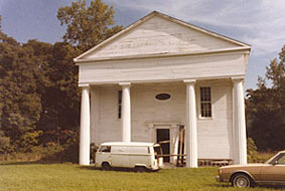 Church where Hope paintings were found. Church where Hope paintings were found.