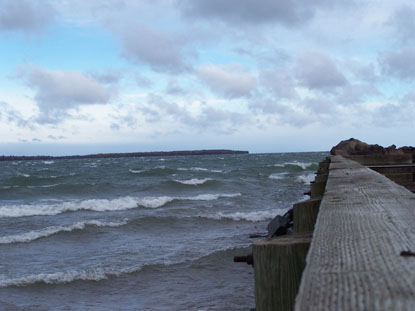 Waves at Little Sand Bay