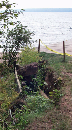 Oak Island Washout