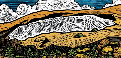 Illustration of Landscape Arch