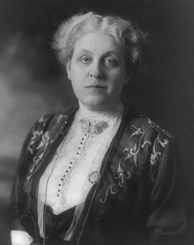 portrait of Carrie Chapman Catt from the Library of Congress