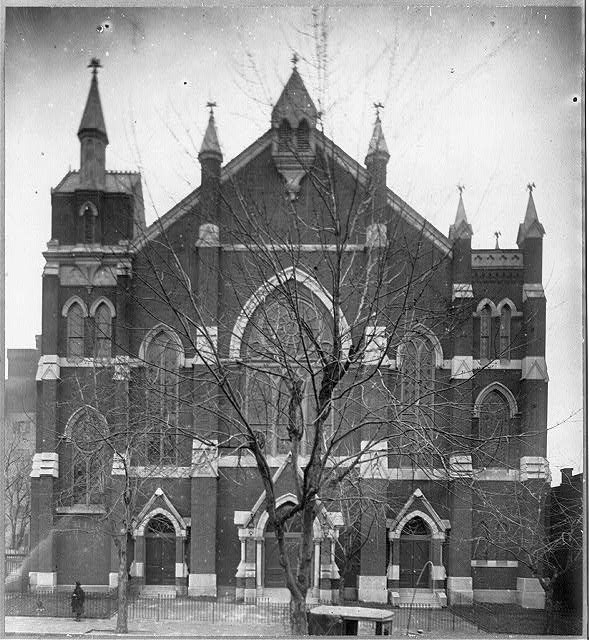 Photo of an old church.