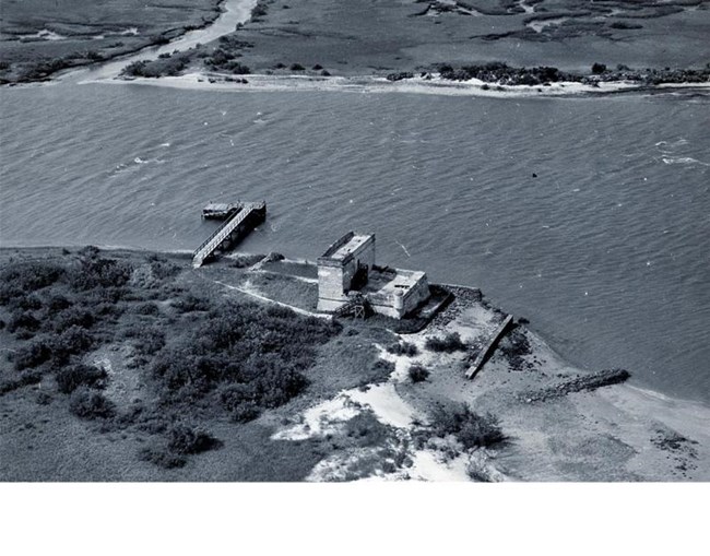 Fort Matanzas in 1947