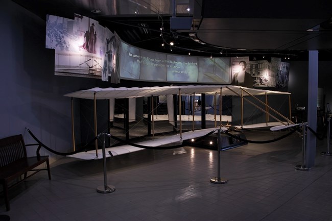 Replica of the Wright glider