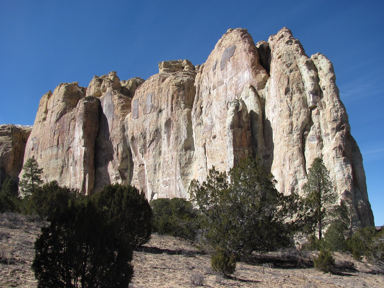 Photo of rock pinnacles