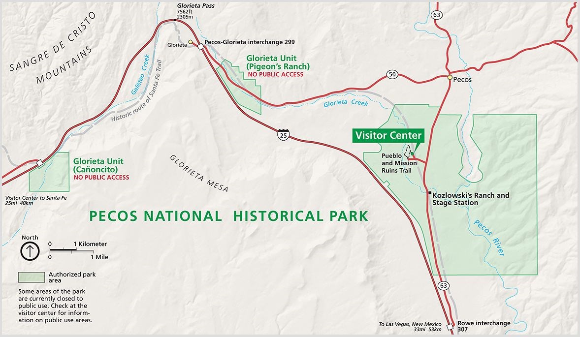 NPS Geodiversity Atlas—Pecos National Historical Park, New Mexico (U.S