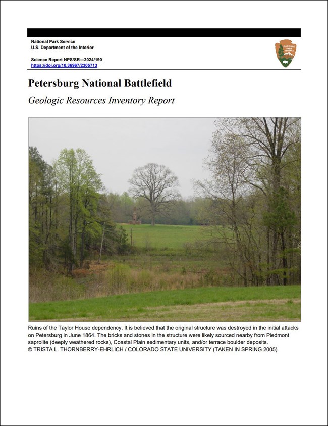 Image of the cover of a geologic report