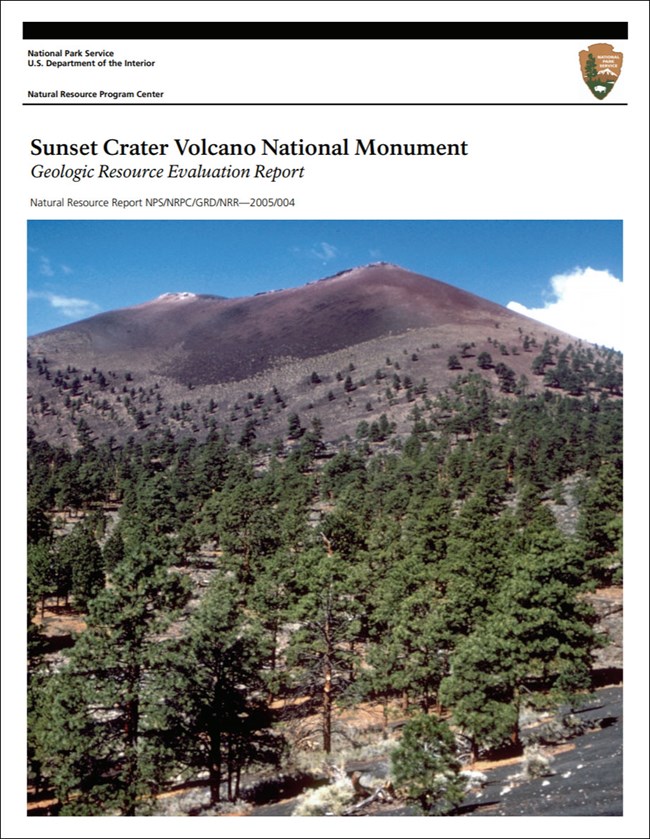 image of gri report cover with photo of volcano