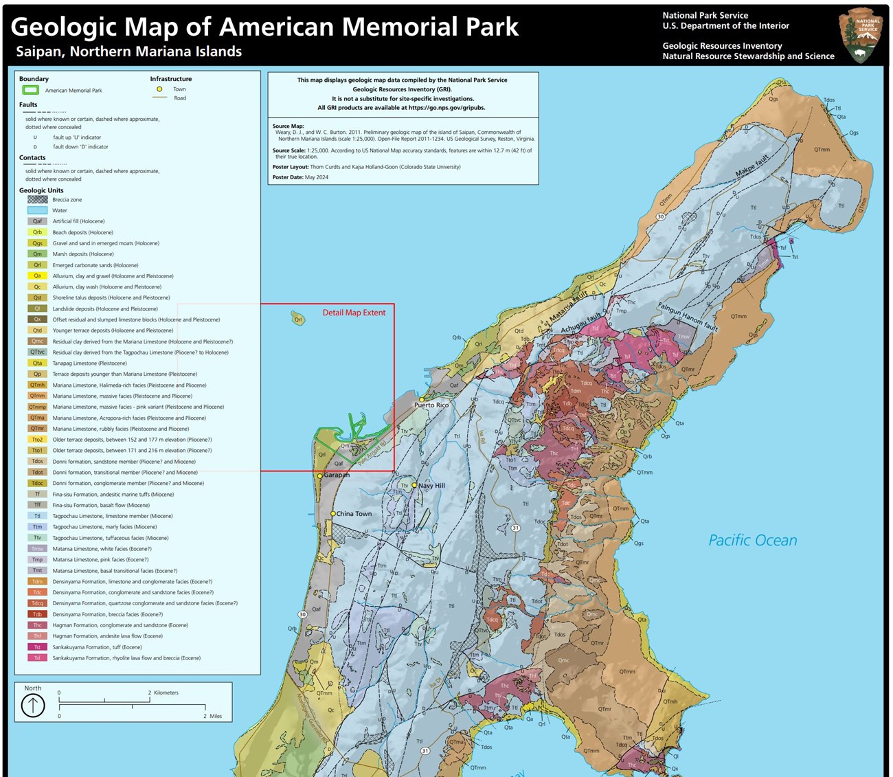Image of a geologic map.