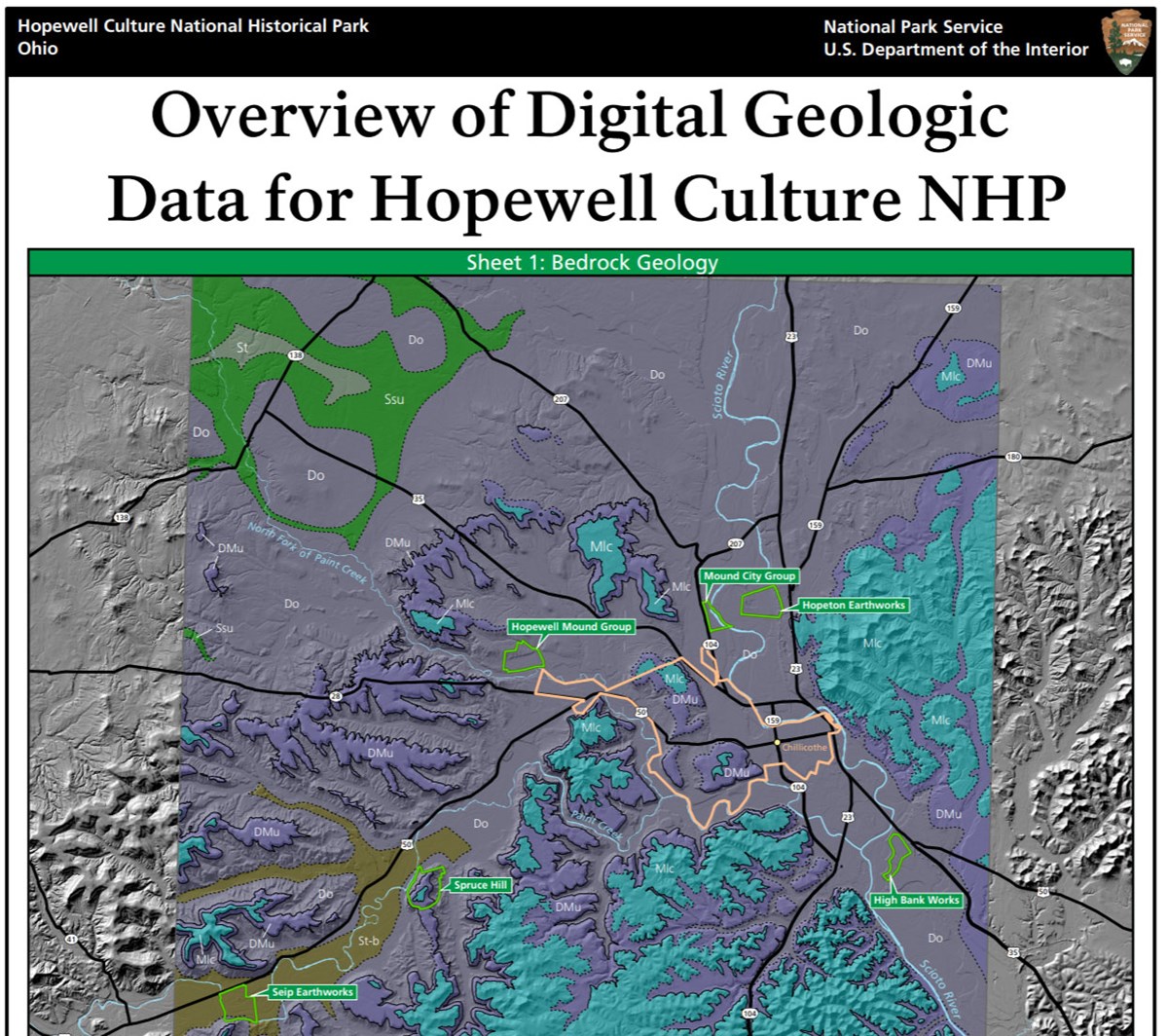 NPS Geodiversity Atlas—Hopewell Culture National Historical Park, Ohio