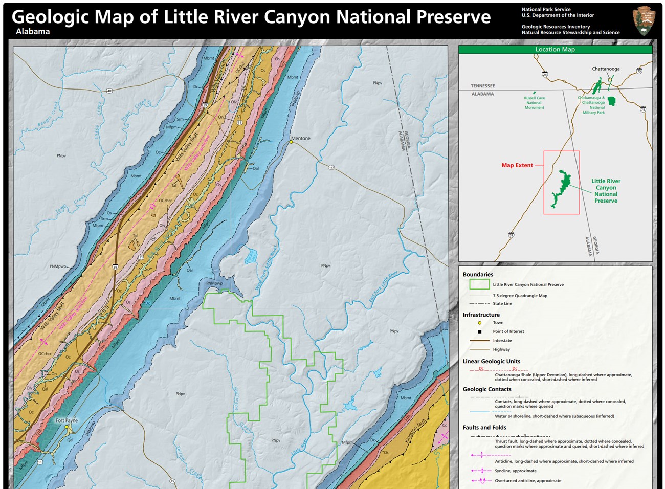 Geologic map