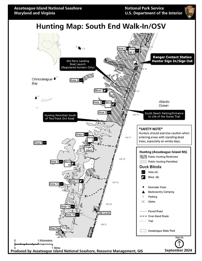 South End Walk-In OSV Hunt Zone 2024