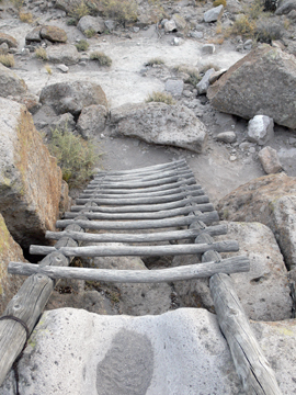 Tsankawi ladder