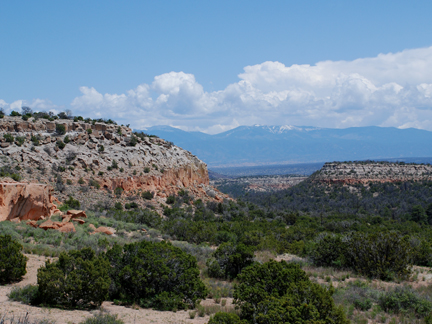 view from Tsankawi