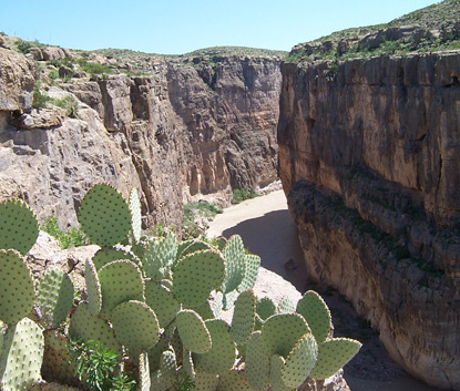 The Entrance to Santa Elena Canyon