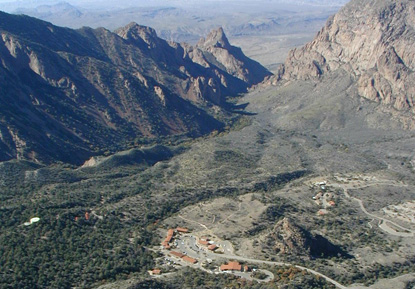 The Basin, as viewed from Casa Grande Peak.