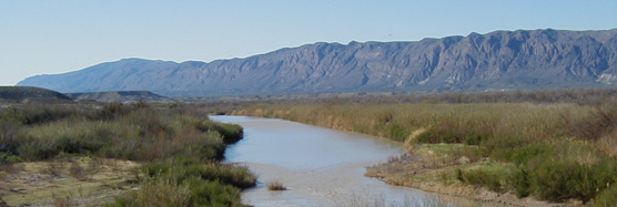 View of the Rio Grande from the La Clocha #1 backcountry campsite