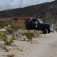 Camping along the Old Ore Road