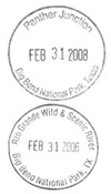 Passport stamps available at Panther Junction