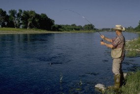 Fishing on the Bighorn River