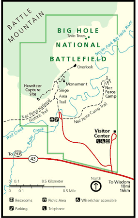 Summer Map of the Battlefield