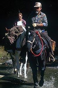 Horseback riding in Big South Fork