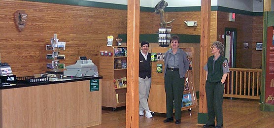 Eastern National bookstore located in Stearns, KY.