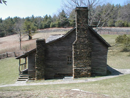 Brinegar Cabin at Milepost 238.5