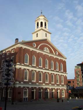 Faneuil Hall, early morning