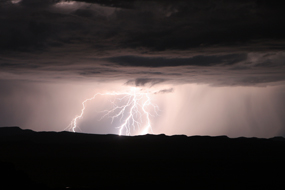 2006 summer lightning at Bryce Canyon National Park