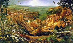 Larry Eifert's Mural of Bryce Canyon Larry Eifert's Mural of Bryce Canyon