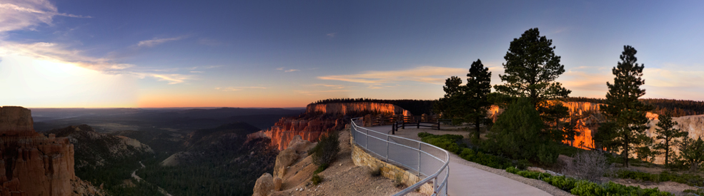 Paria View Point at sunrise