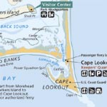 Cape Lookout National Seashore park map
