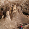 The Hall of Giants in the Big Room of Carlsbad Cavern.