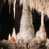 The Temple of the Sun in the Big Room of Carlsbad Cavern.