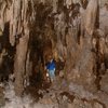 Carry a lantern on the Left Hand Tunnel Tour in Carlsbad Cavern.