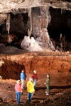 Evidence of guano mining can be found on the Slaughter Canyon Cave Tour.
