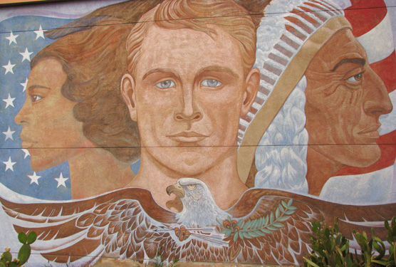 Mural at Chamizal National Memorial