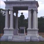 Monument on the Chickamauga Battlefield.