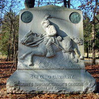 4th Ohio Calvary Monument.