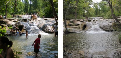 Little Niagara in the summer and fall