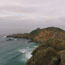 ocean and cliffs at lester point
