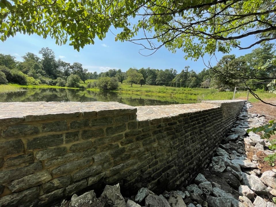 Side Lake Dam Before