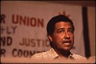 Cesar Chavez addresses environmental concerns in Arizona. Courtesy of the National Archives.