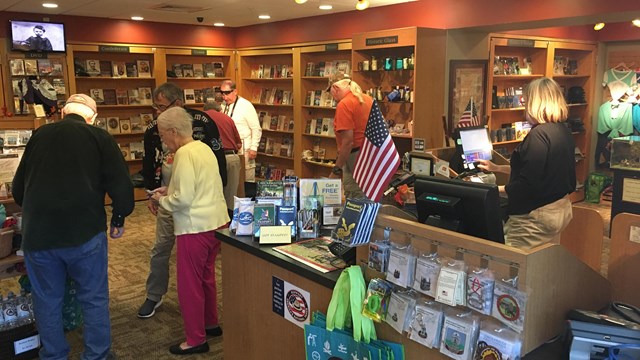 The Eastern National Bookstore at Chickamauga Battlefield 